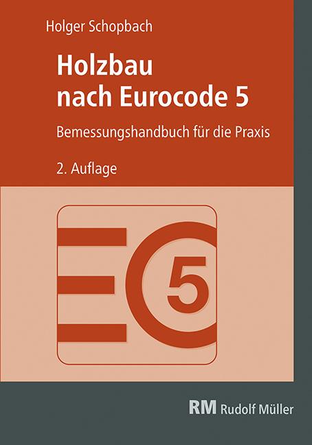 Vorderes Coverbild Holzbau nach Eurocode 5