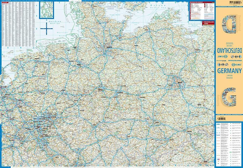 Beispielinhalt (Bild) Deutschland / Germany 1 : 800 000