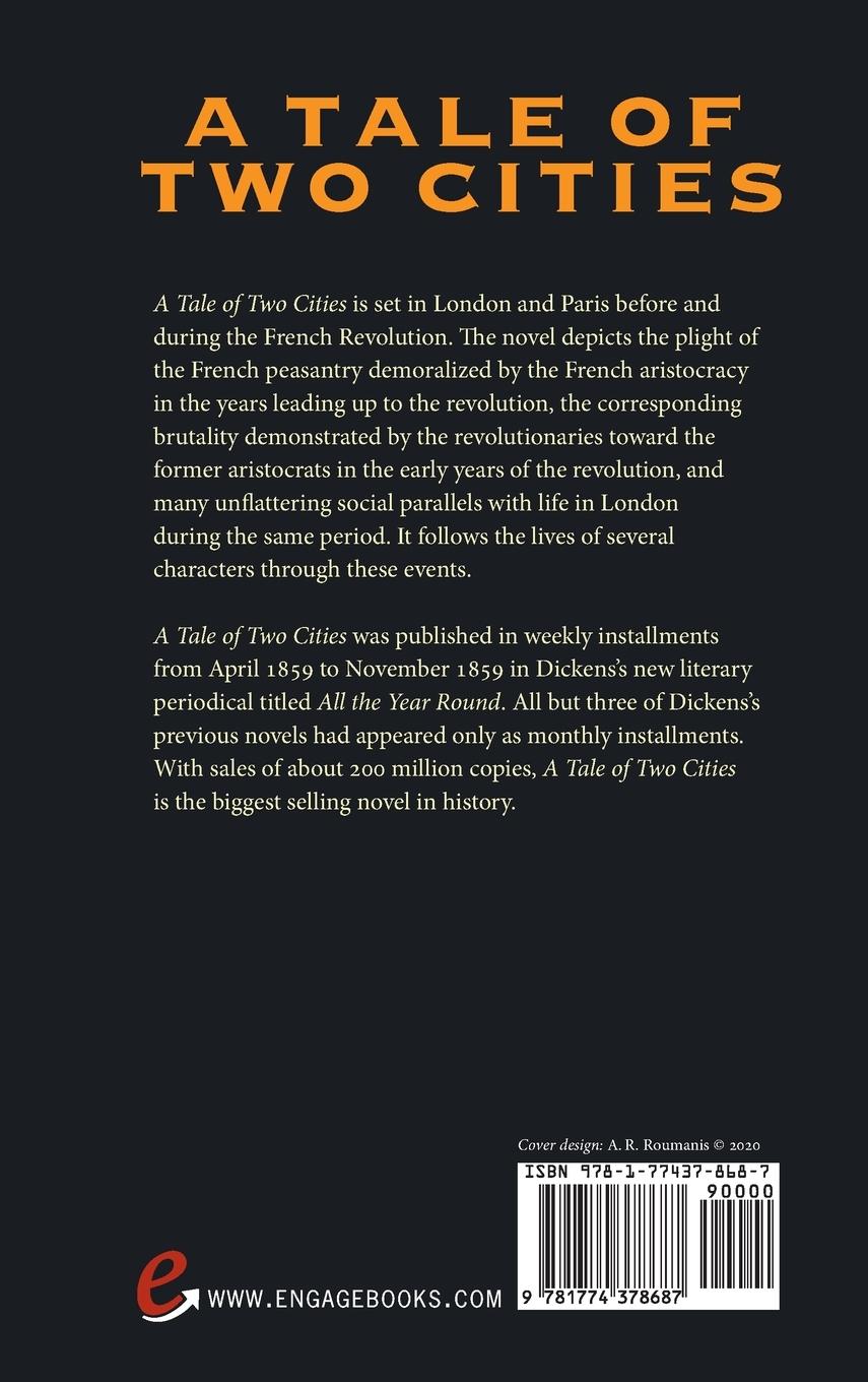 Rückseitencover A Tale of Two Cities (Deluxe Library Binding)