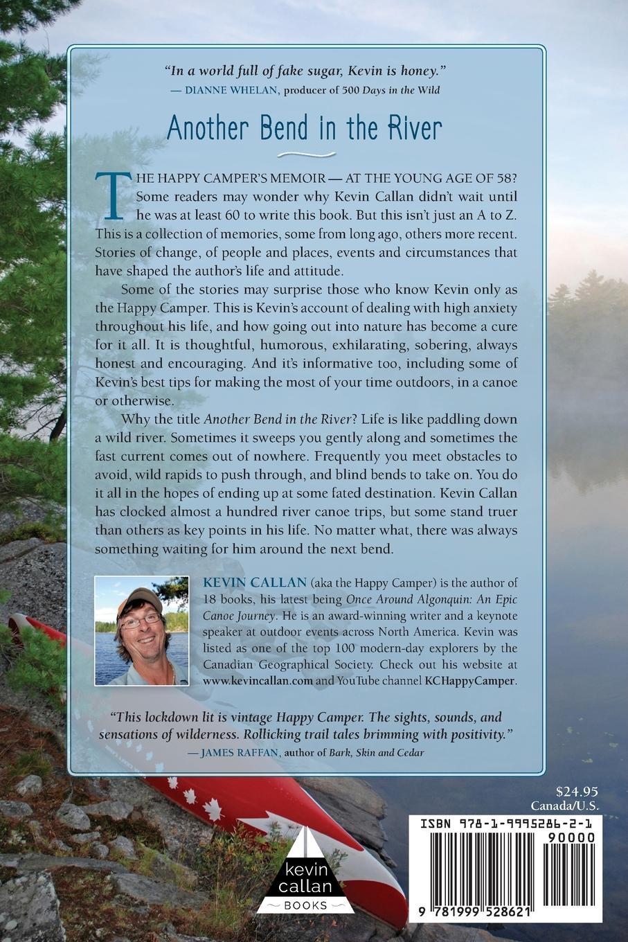 Rückseitencover Another Bend in the River, the Happy Camper's Memoir