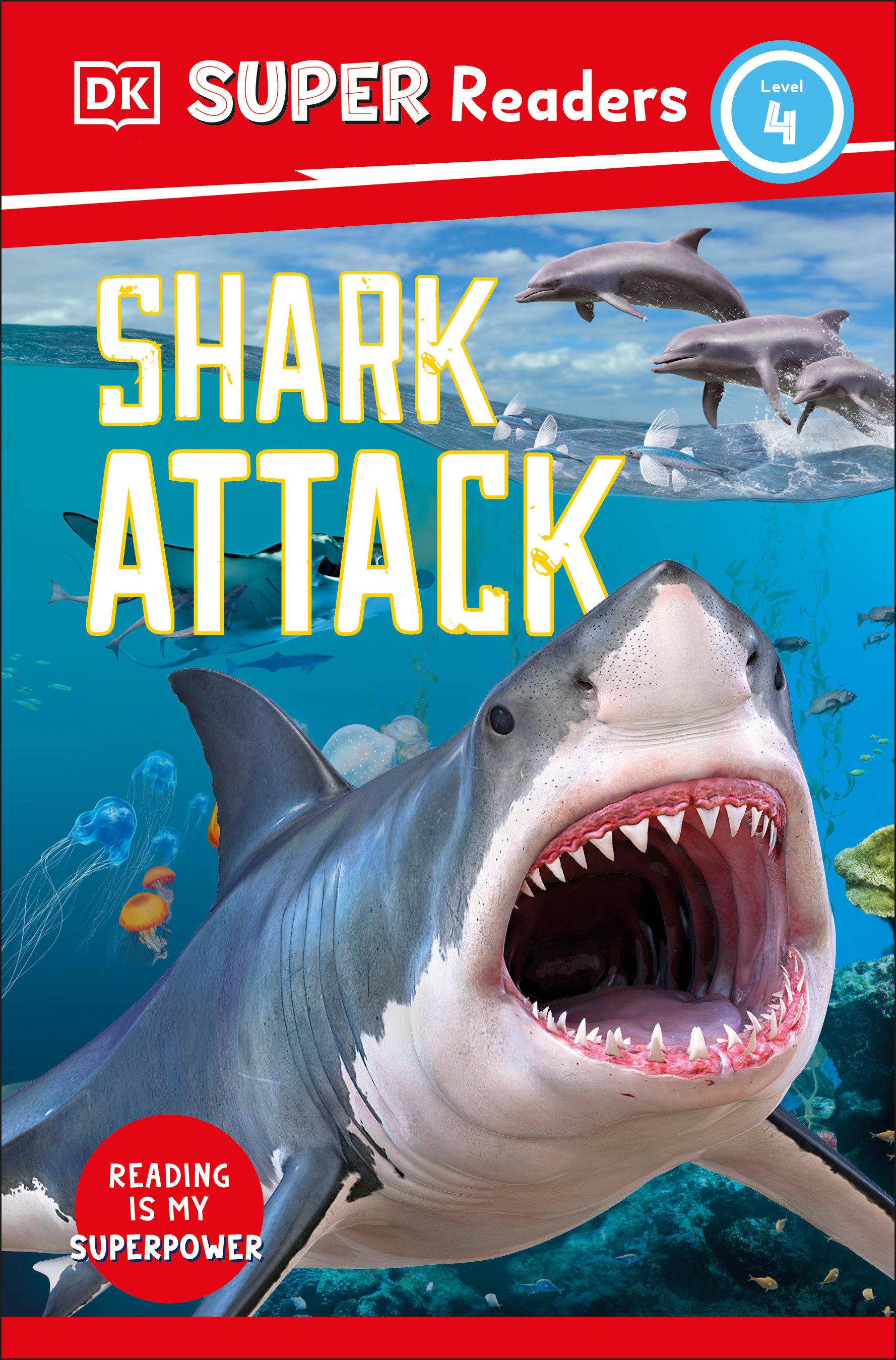 Vorderes Coverbild DK Super Readers Level 4 Shark Attack