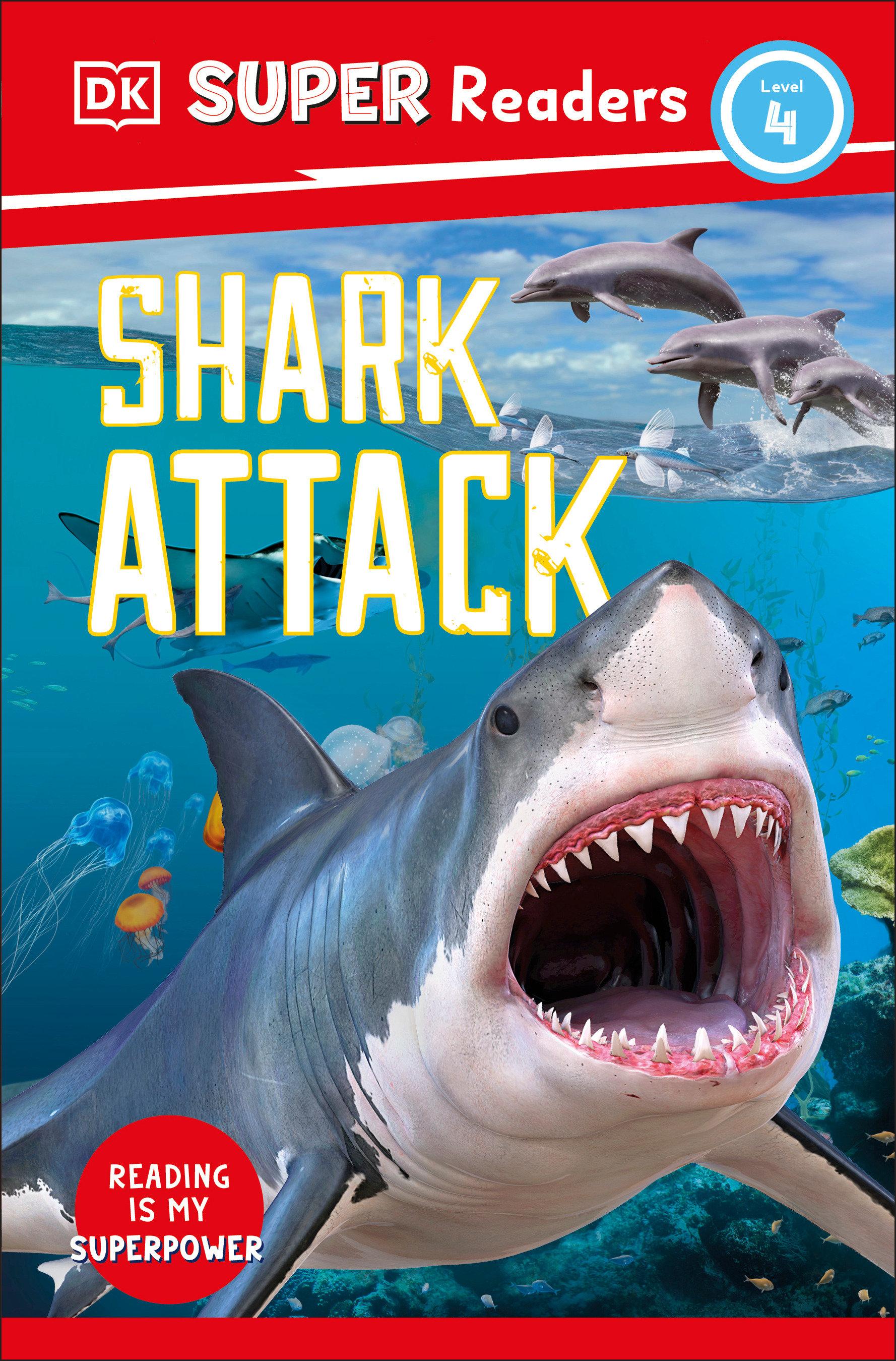 Vorderes Coverbild DK Super Readers Level 4 Shark Attack