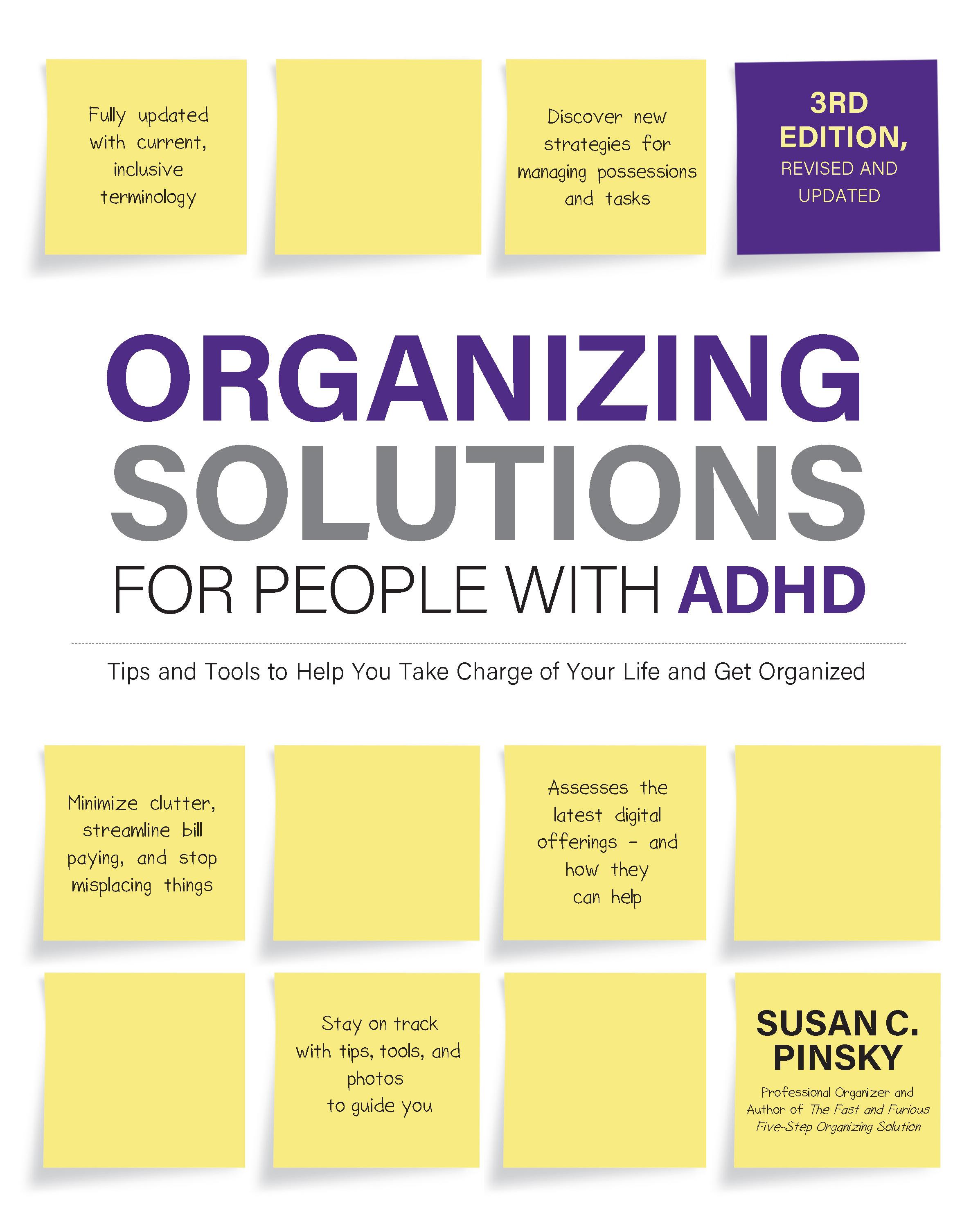 Vorderes Coverbild Organizing Solutions for People with Adhd, 3rd Edition