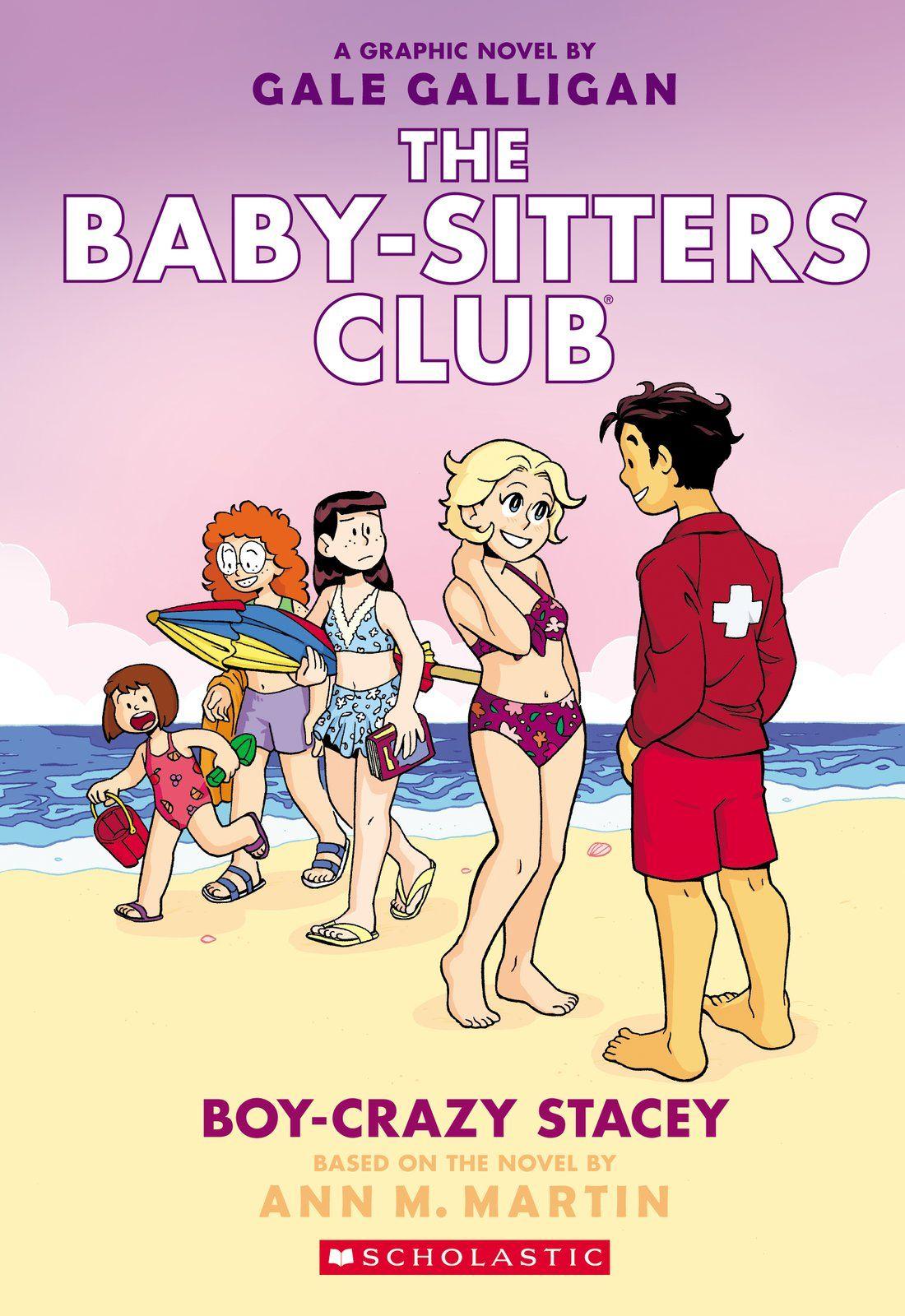 Vorderes Coverbild Boy-Crazy Stacey: A Graphic Novel (the Baby-Sitters Club #7)