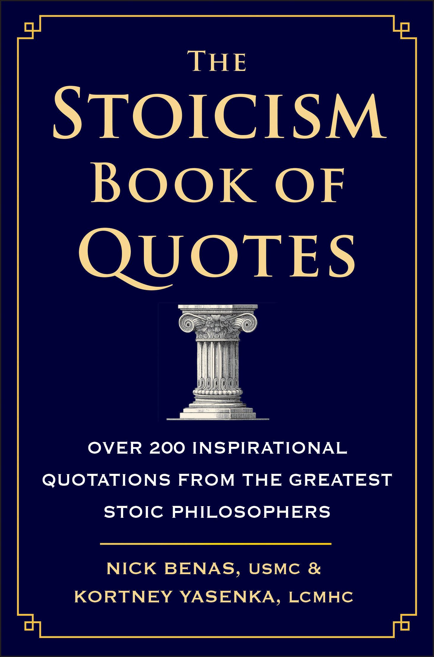 Vorderes Coverbild The Stoicism Book of Quotes