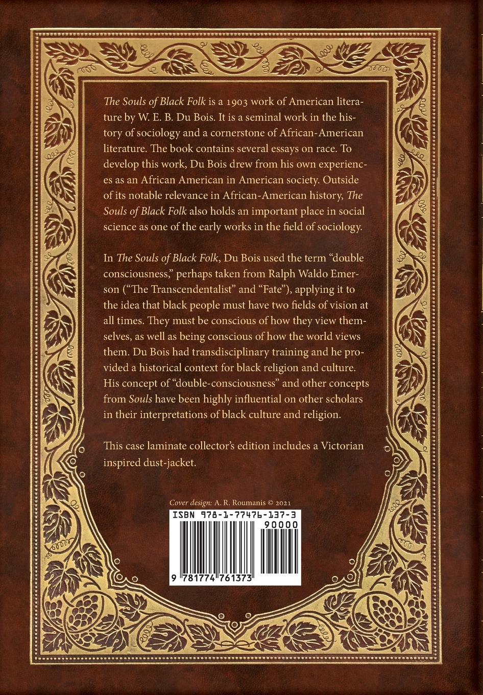 Rückseitencover The Souls of Black Folk (Royal Collector's Edition) (Case Laminate Hardcover with Jacket)