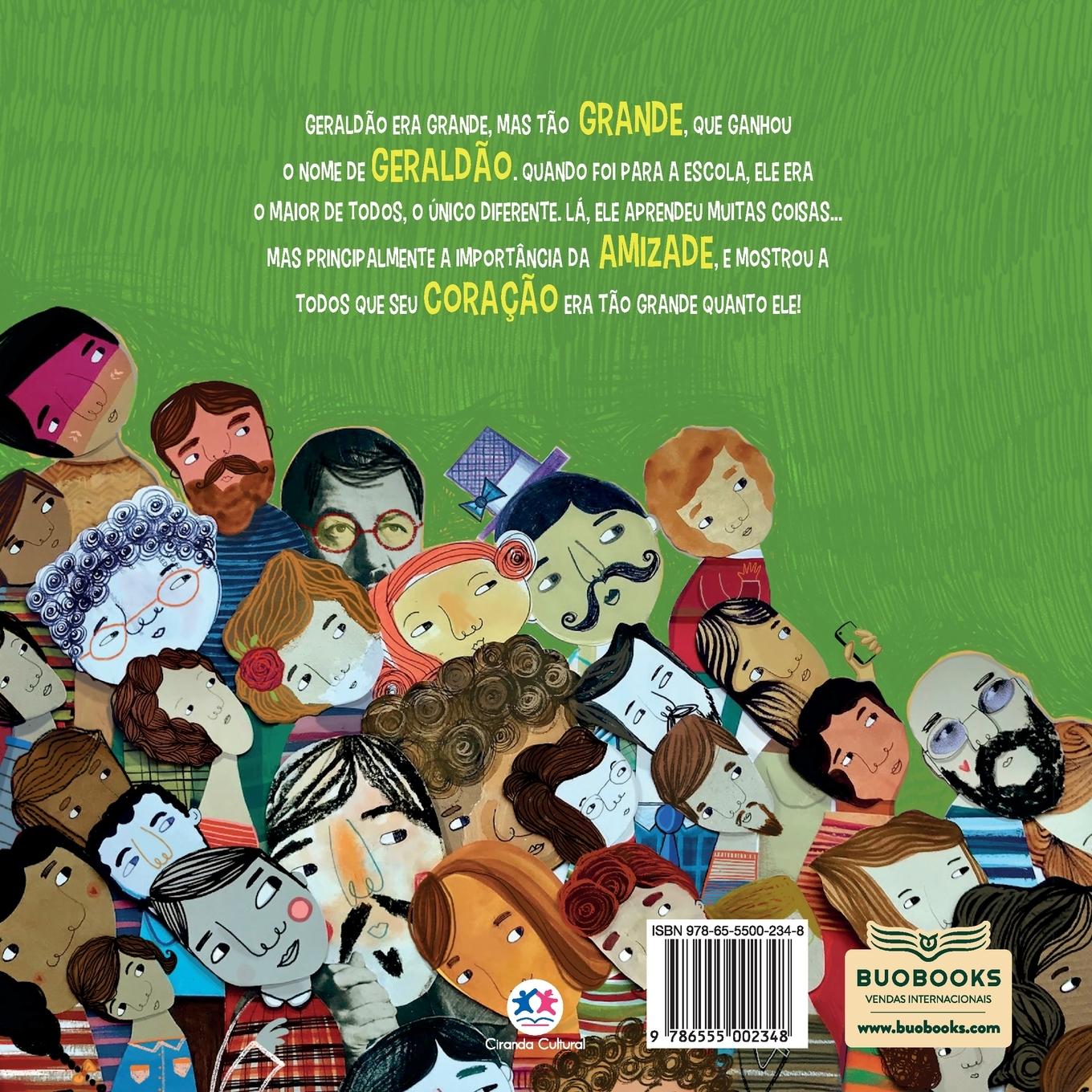 Rückseitencover Geraldão, o gigante gigantão