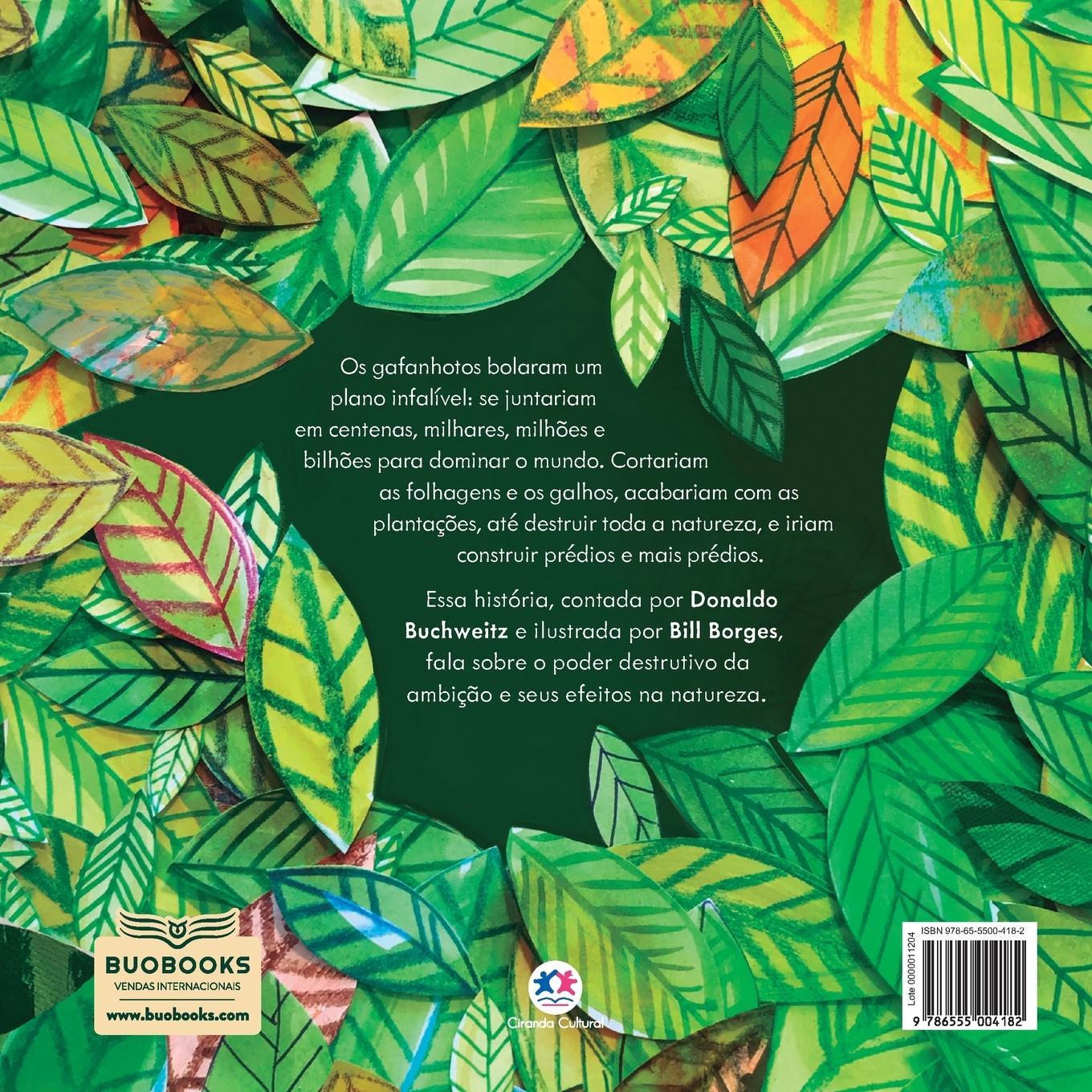 Rückseitencover Bilhões de gafanhotos