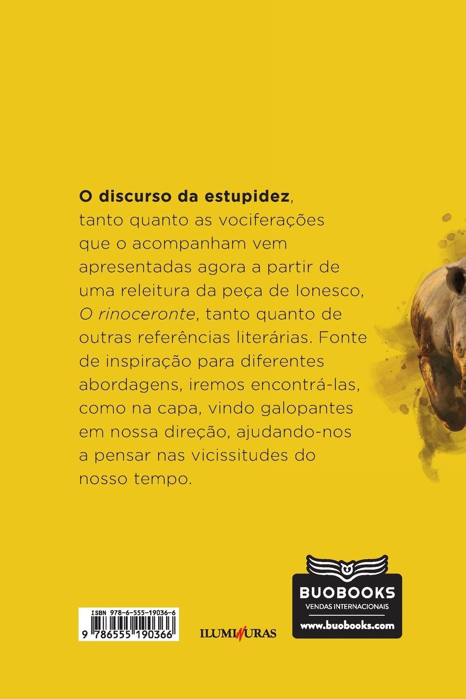 Rückseitencover O discurso da estupidez