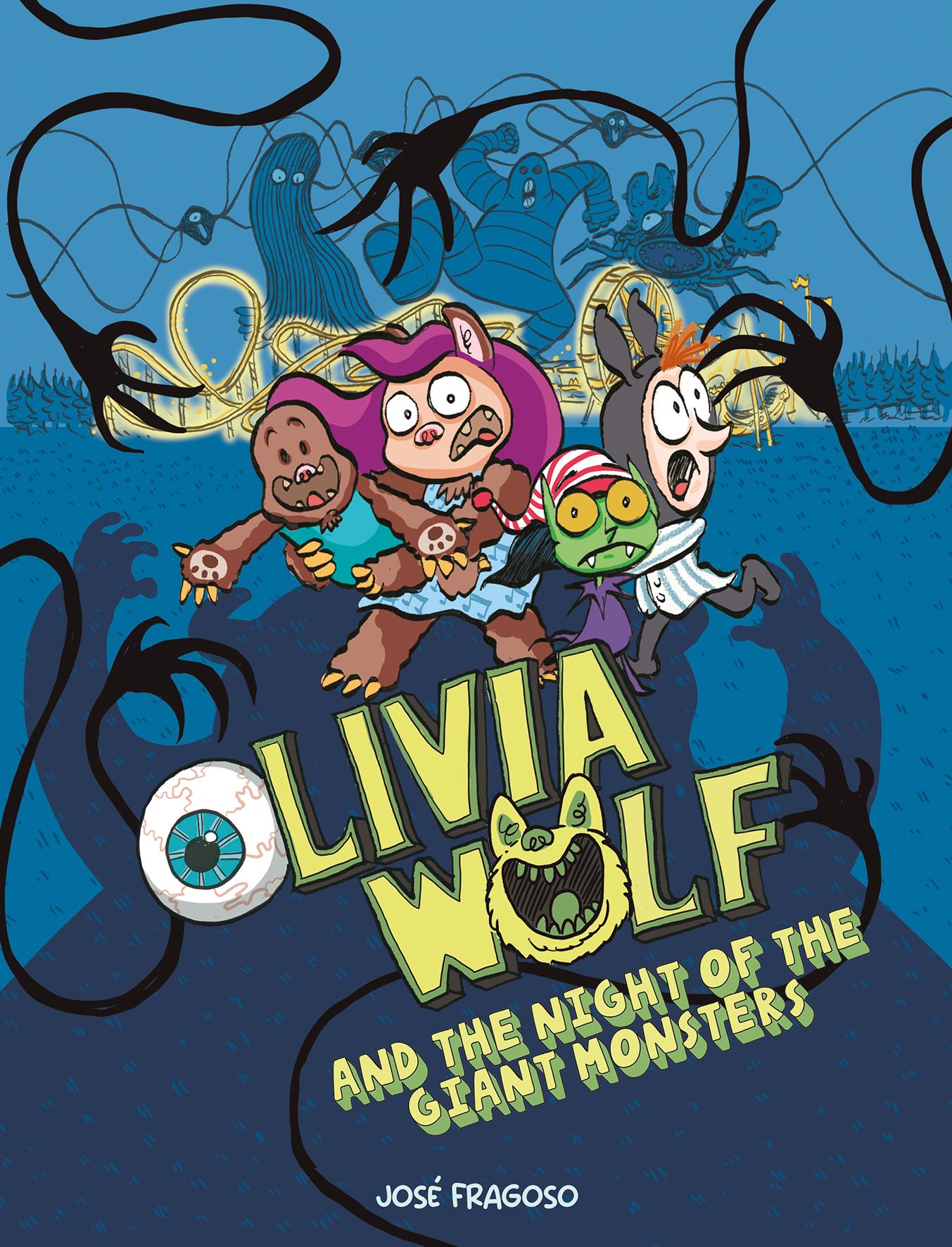 Beispielinhalt (Bild) Olivia Wolf and the Night of the Giant Monsters