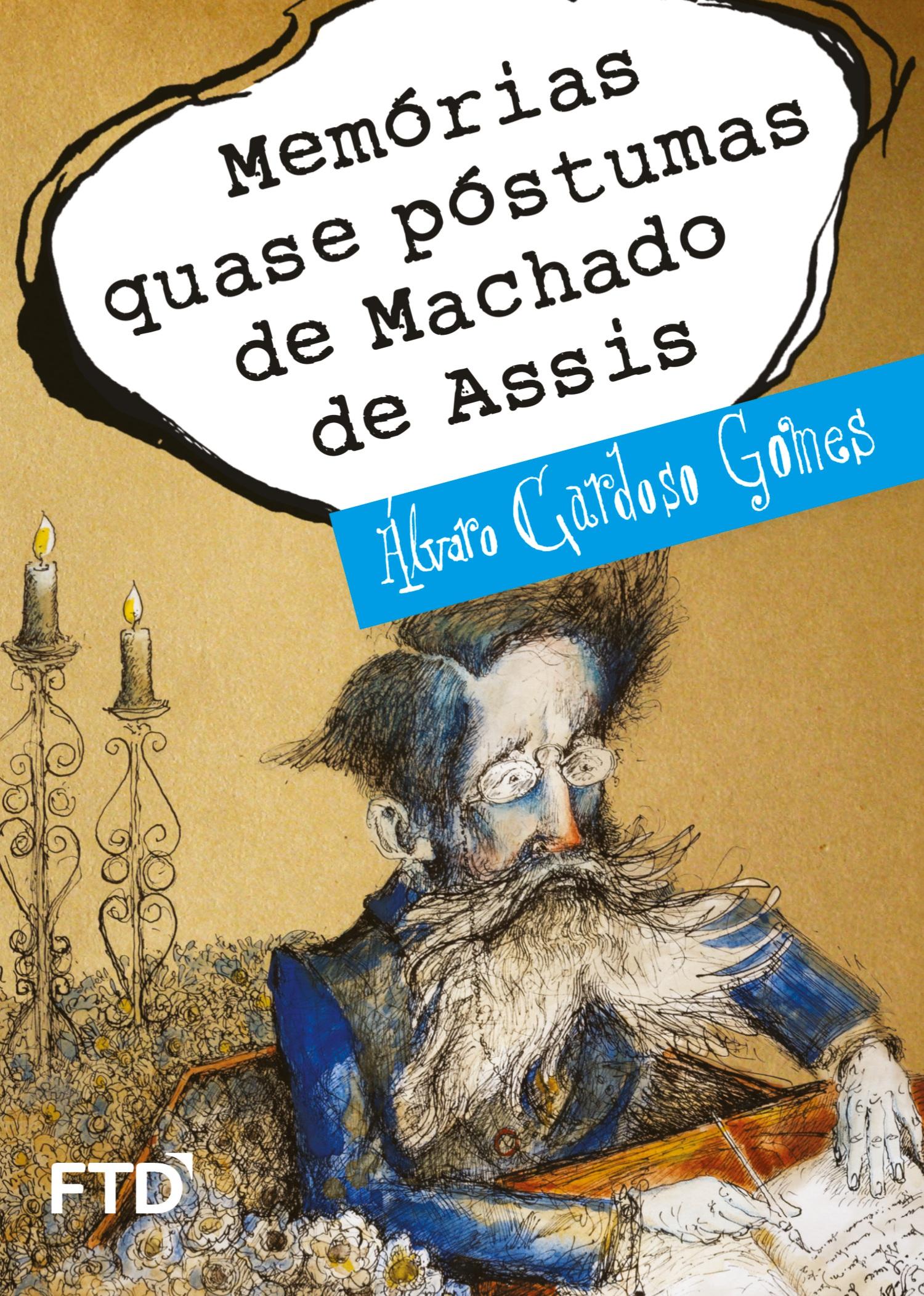 Vorderes Coverbild Memorias quase póstumas de Machado de Assis