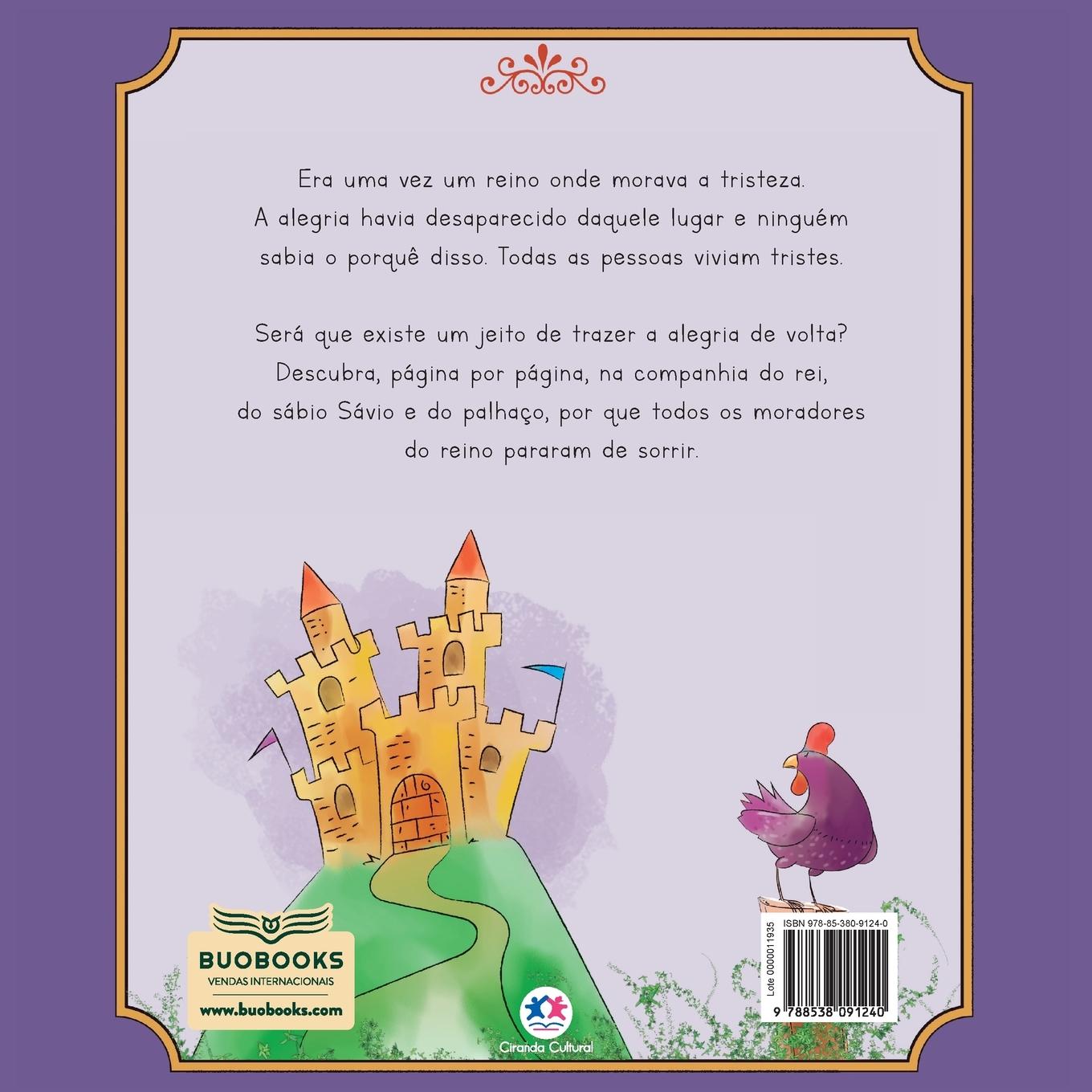 Rückseitencover O reino da tristeza e o palhaço triste