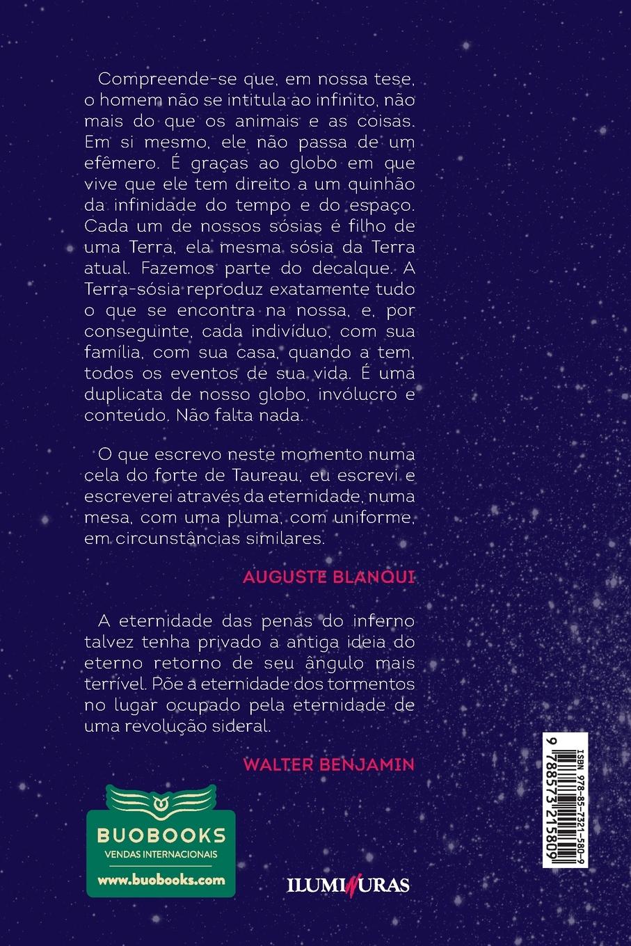 Rückseitencover A eternidade conforme os astros