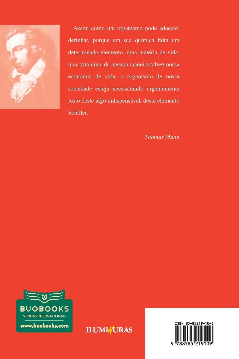 Rückseitencover A educação estética do homem