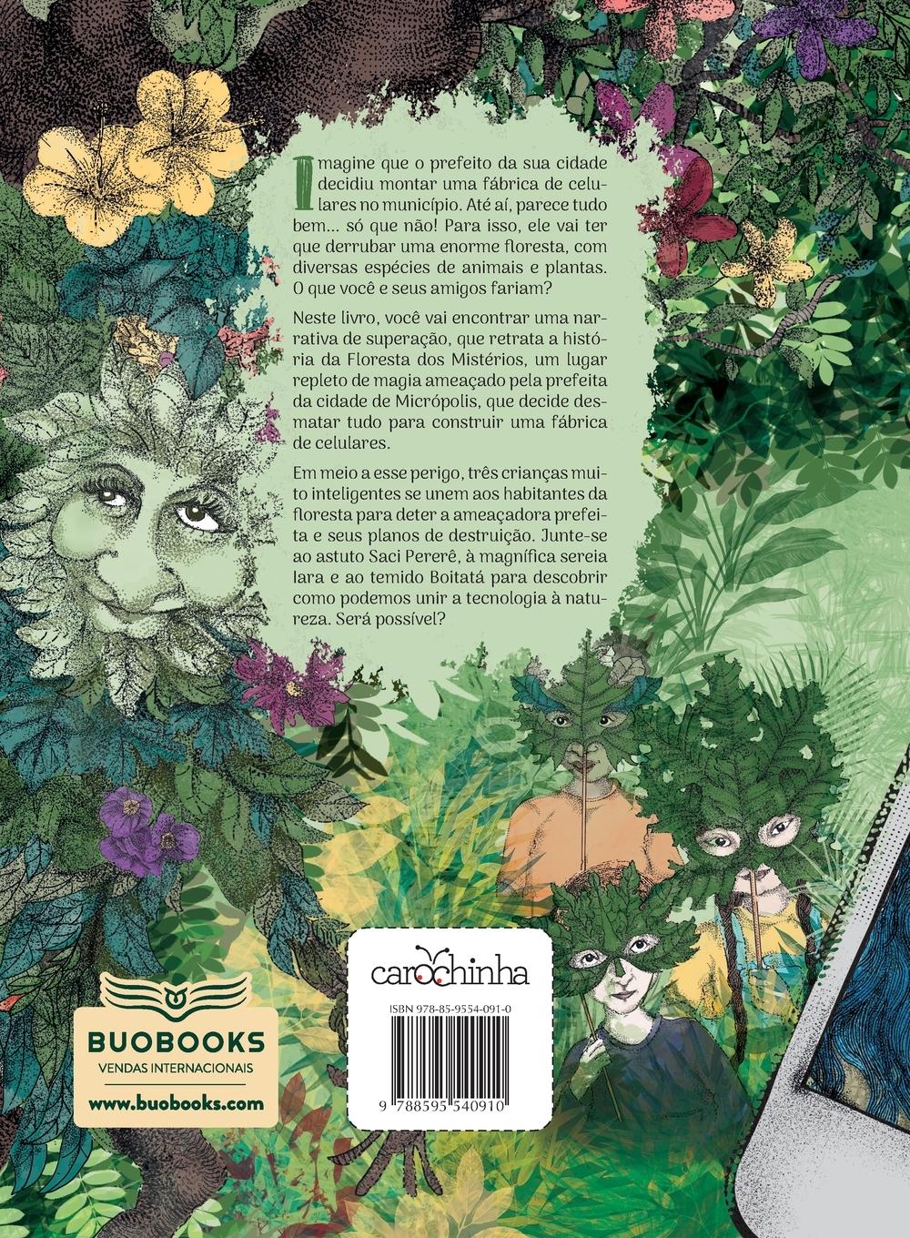 Rückseitencover Floresta dos Mistérios