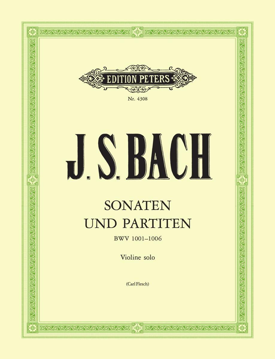 Vorderes Coverbild Sonatas and Partitas for Violin Solo BWV 1001-1006