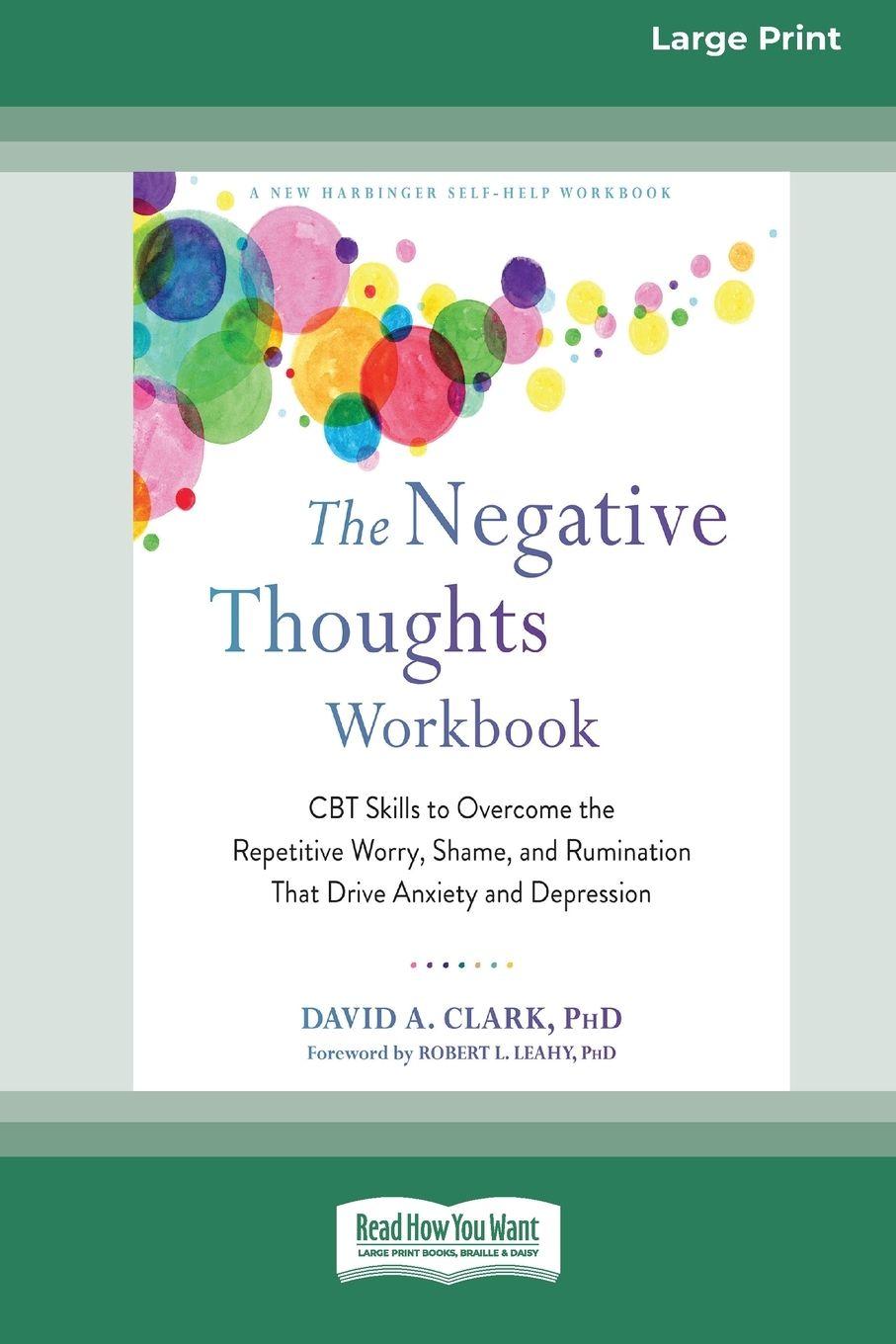 Vorderes Coverbild The Negative Thoughts Workbook