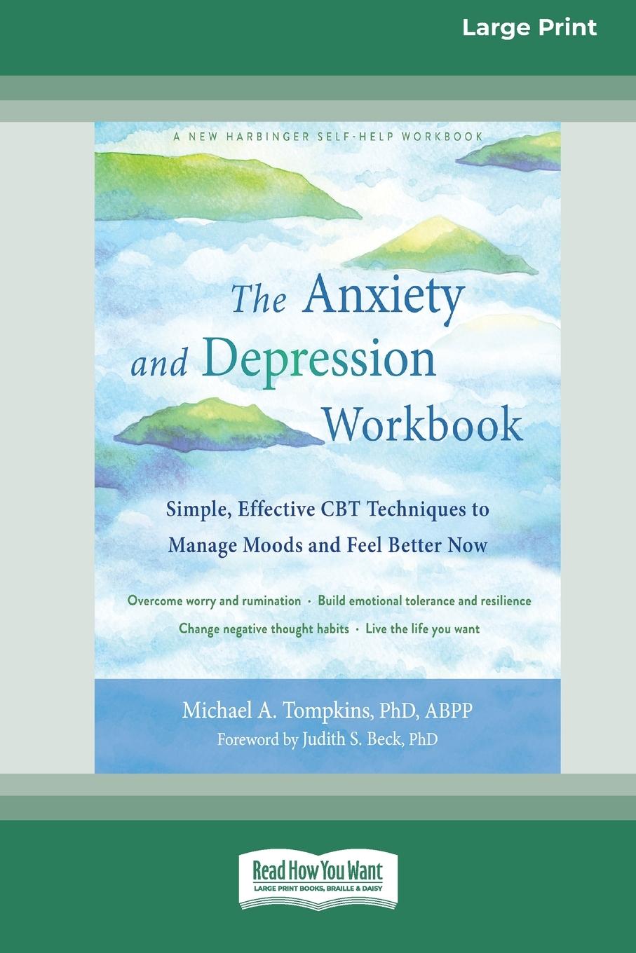 Vorderes Coverbild The Anxiety and Depression Workbook