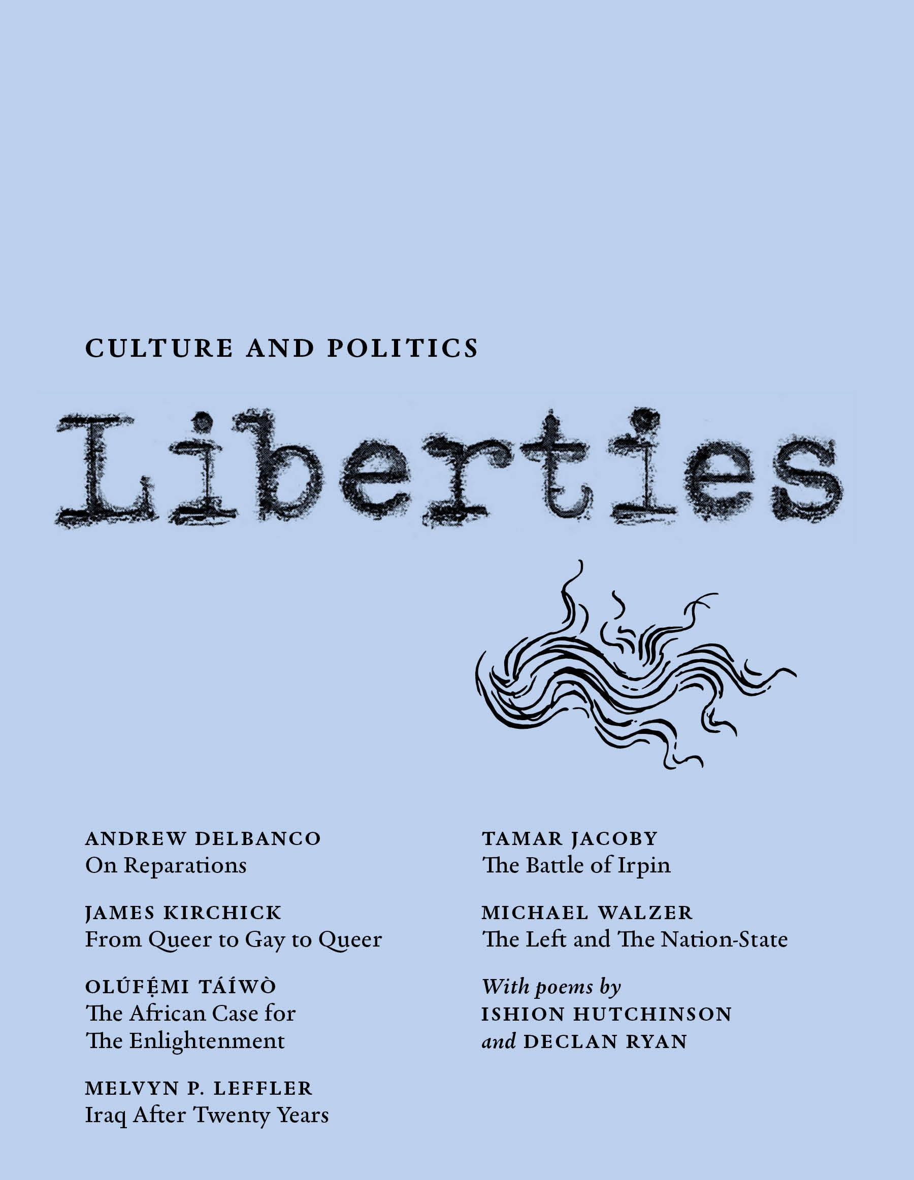 Vorderes Coverbild Liberties Journal of Culture and Politics