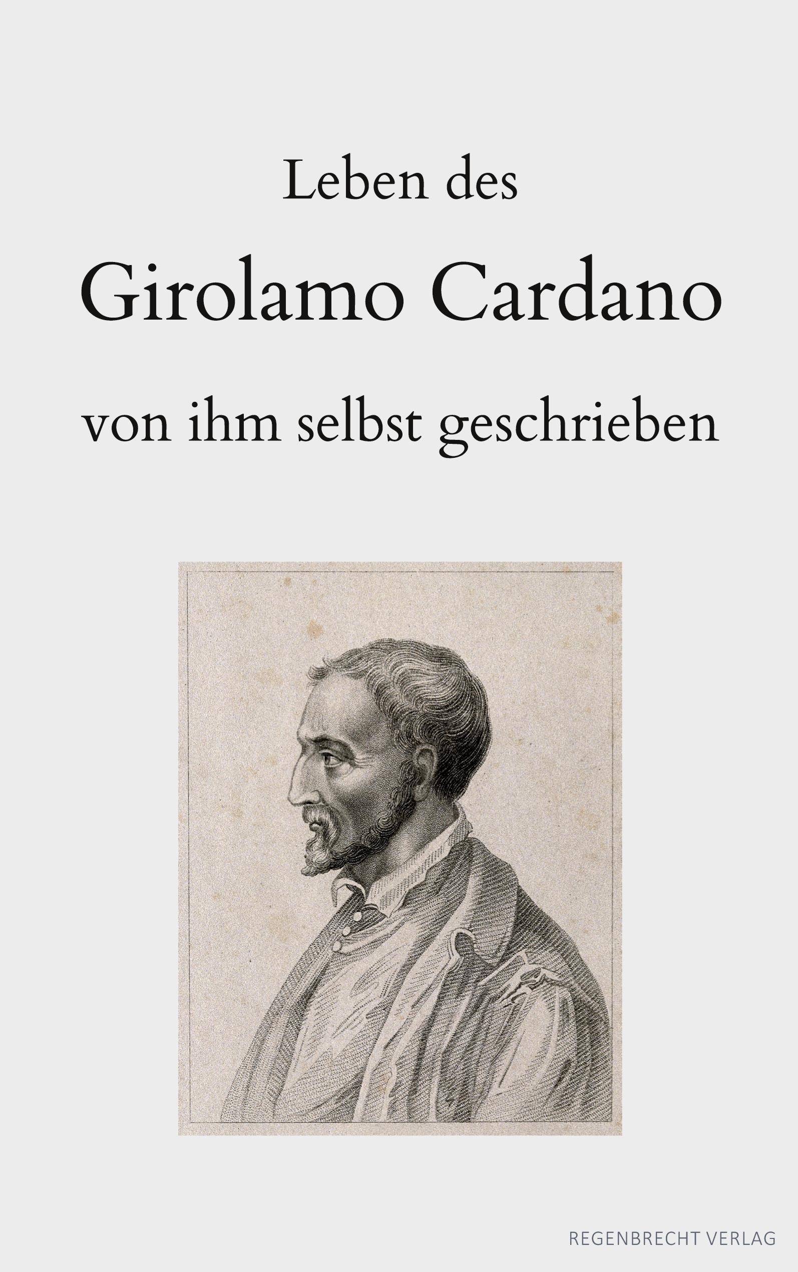 Vorderes Coverbild Leben des Girolamo Cardano von ihm selbst geschrieben
