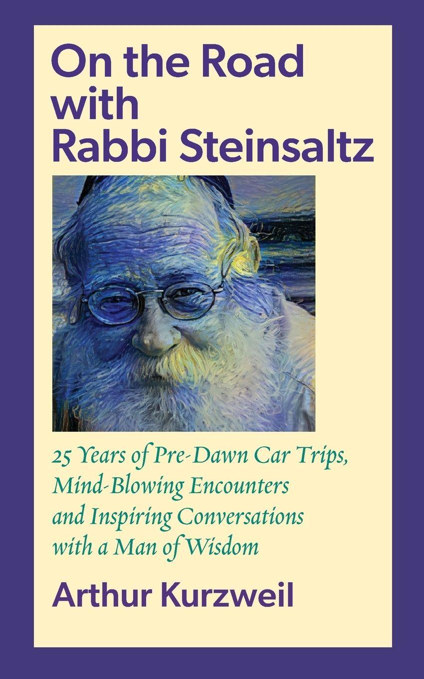 Vorderes Coverbild On the Road  with Rabbi Steinsaltz