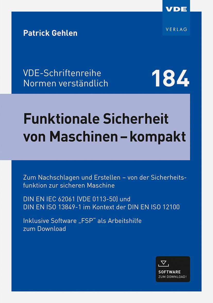 Beispielinhalt (Bild) Funktionale Sicherheit von Maschinen - kompakt