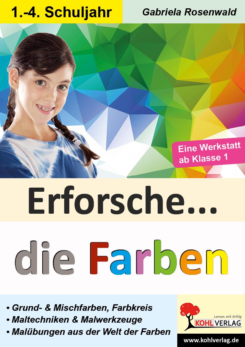 Vorderes Coverbild Erforsche ... die Farben
