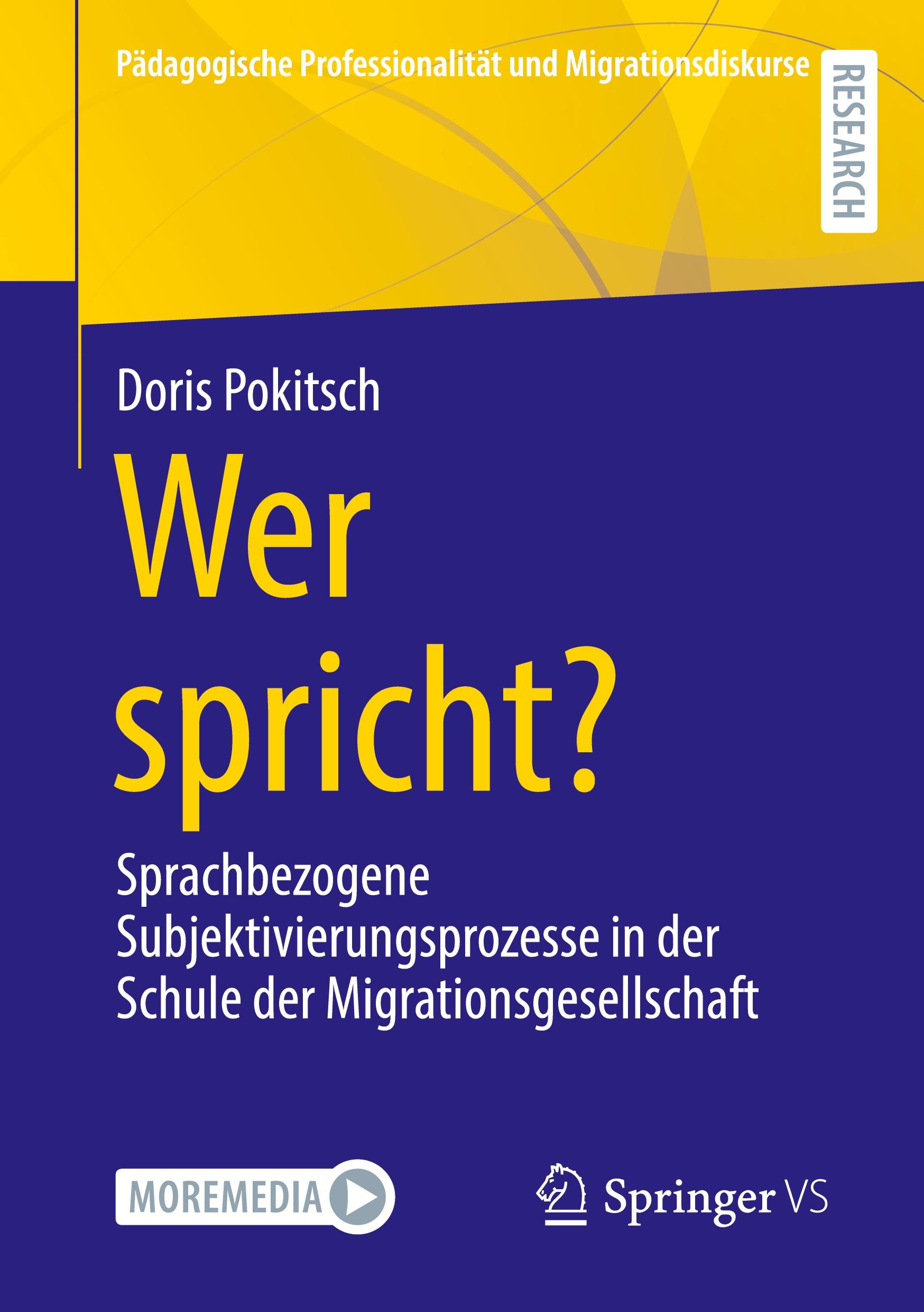 Vorderes Coverbild Wer spricht?