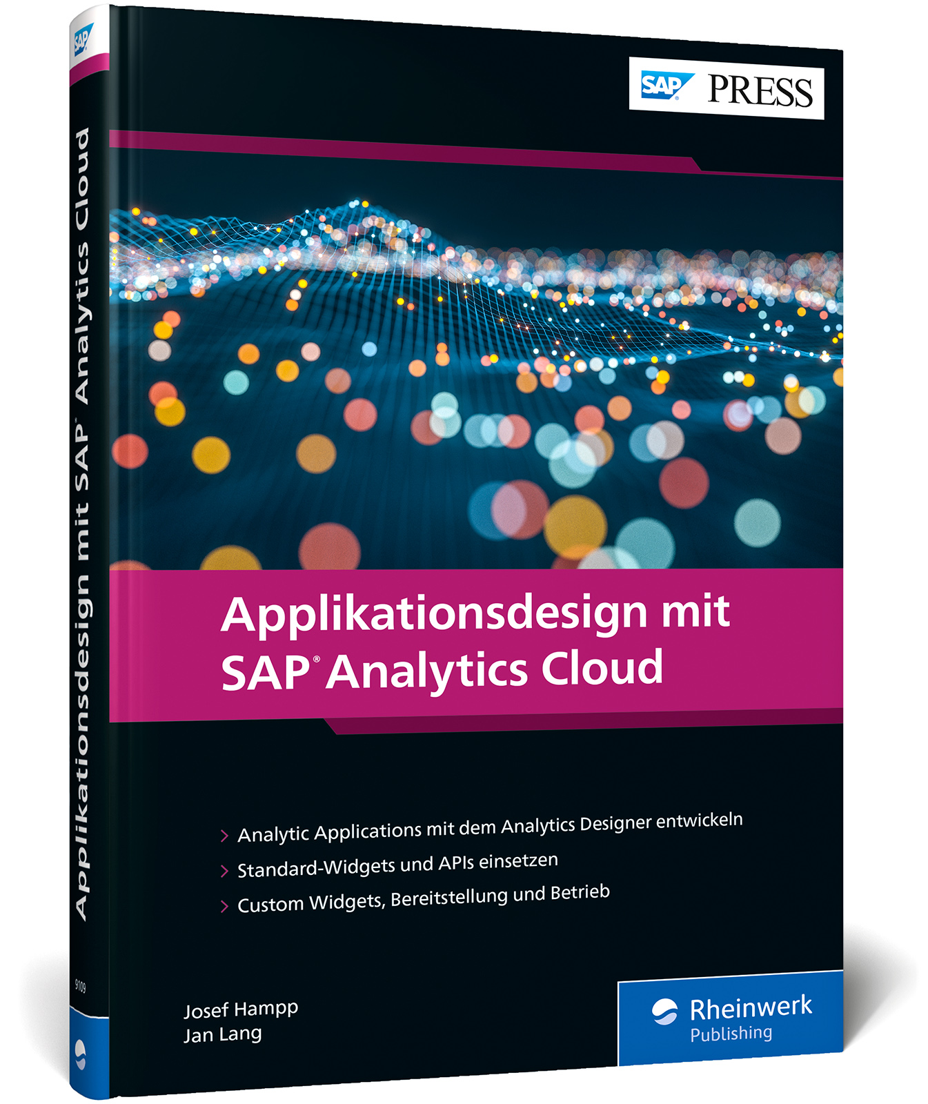 Vorderes Coverbild Applikationsdesign mit SAP Analytics Cloud