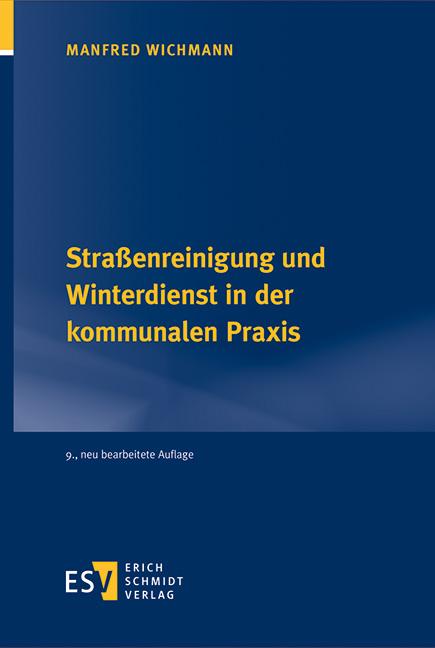 Vorderes Coverbild Straßenreinigung und Winterdienst in der kommunalen Praxis