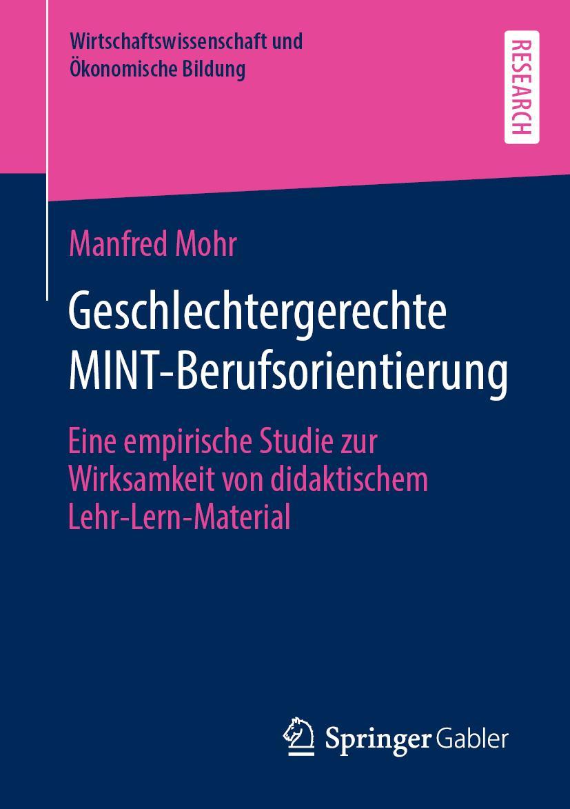 Vorderes Coverbild Geschlechtergerechte MINT-Berufsorientierung