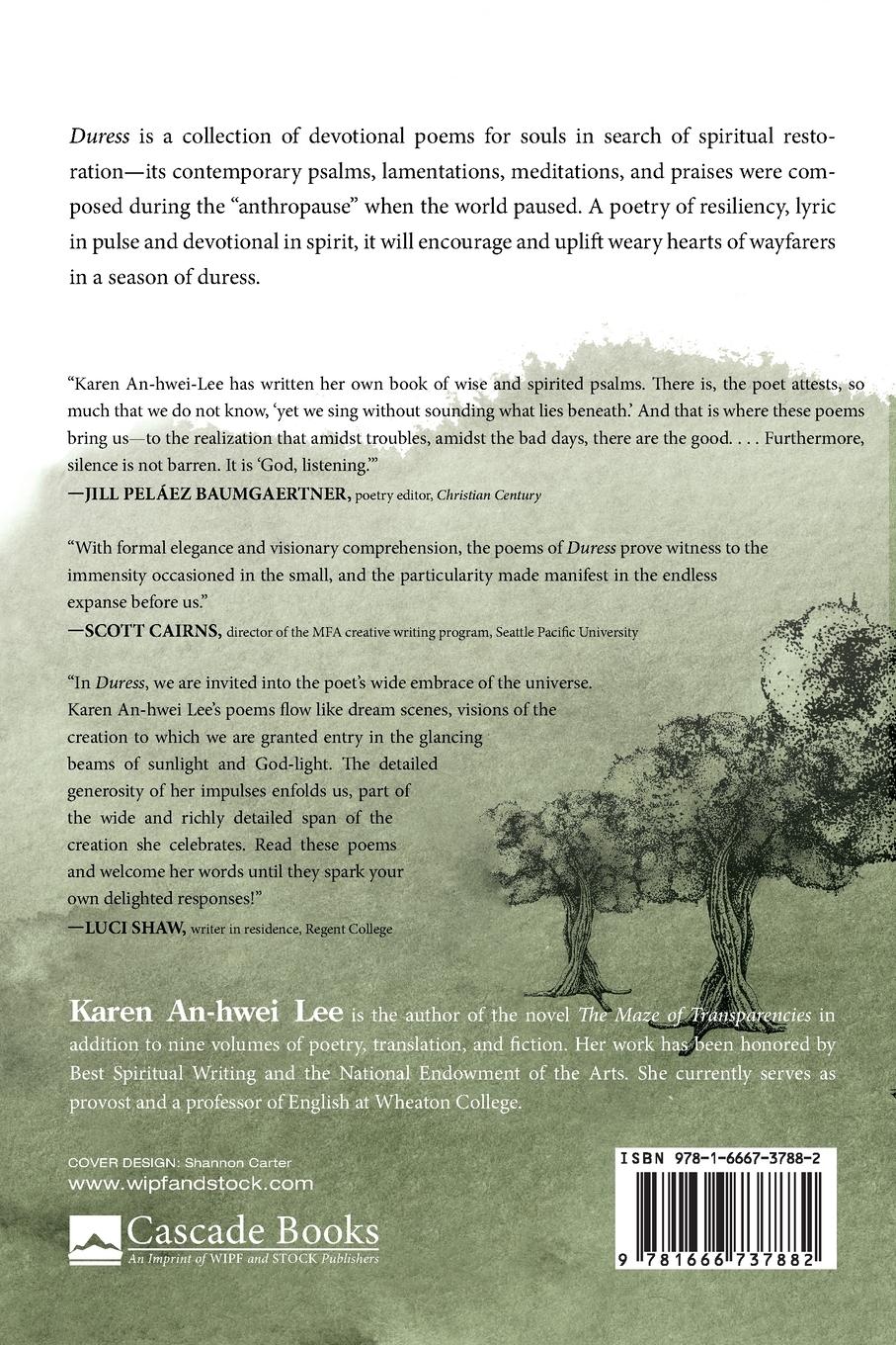 Rückseitencover Duress