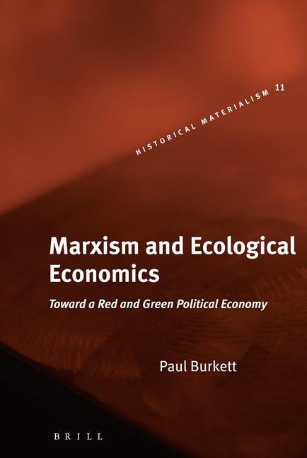 Vorderes Coverbild Marxism and Ecological Economics