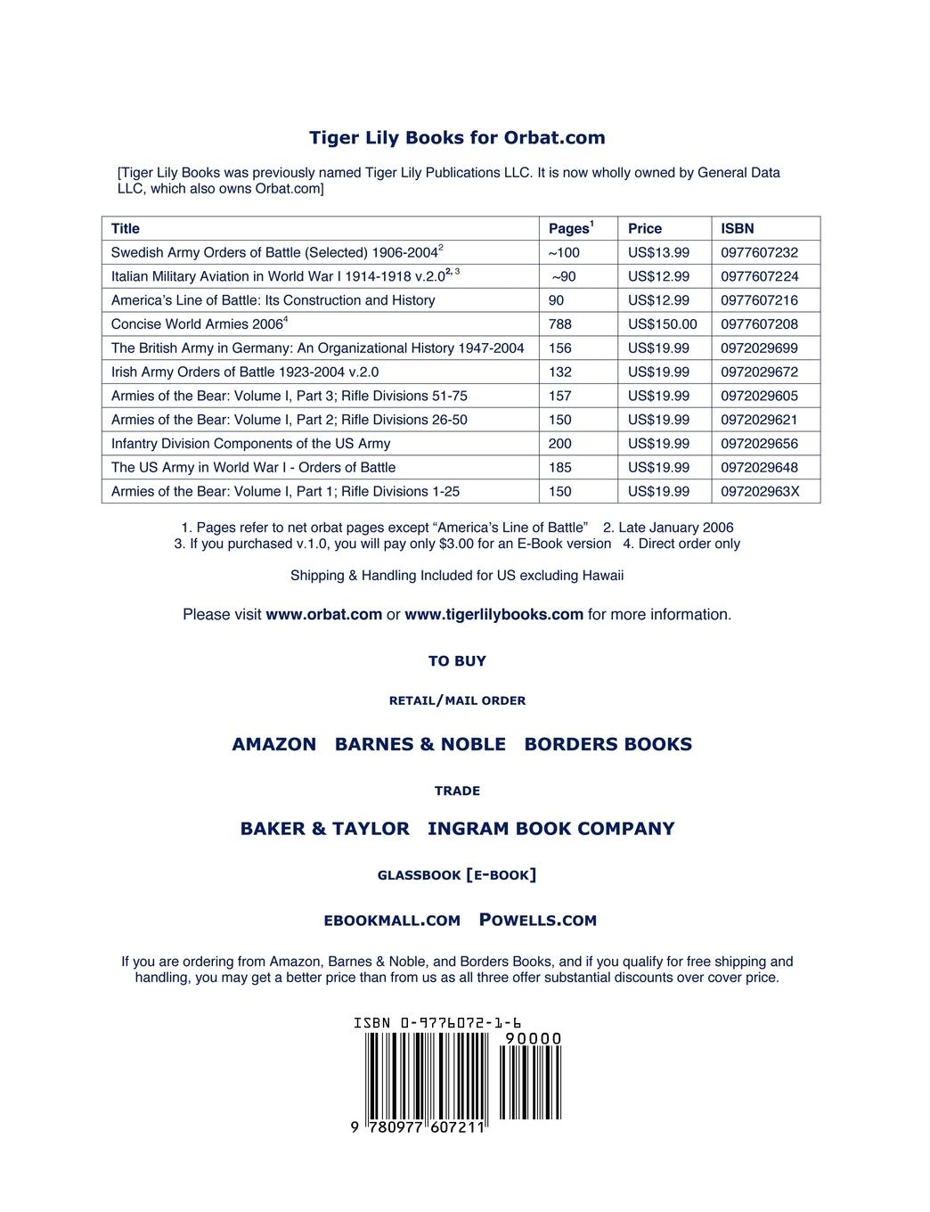 Rückseitencover America's Line of Battle: Its Construction & History