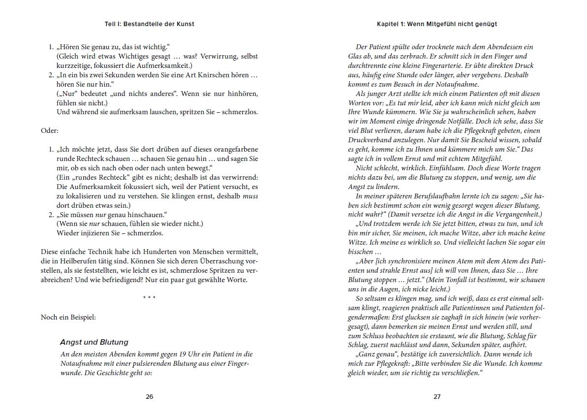 Beispielinhalt (Bild) Mit Sprache heilen