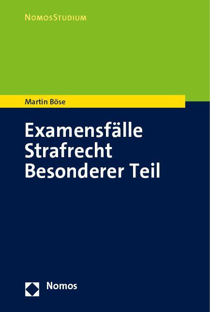 Vorderes Coverbild Examensfälle Strafrecht Besonderer Teil