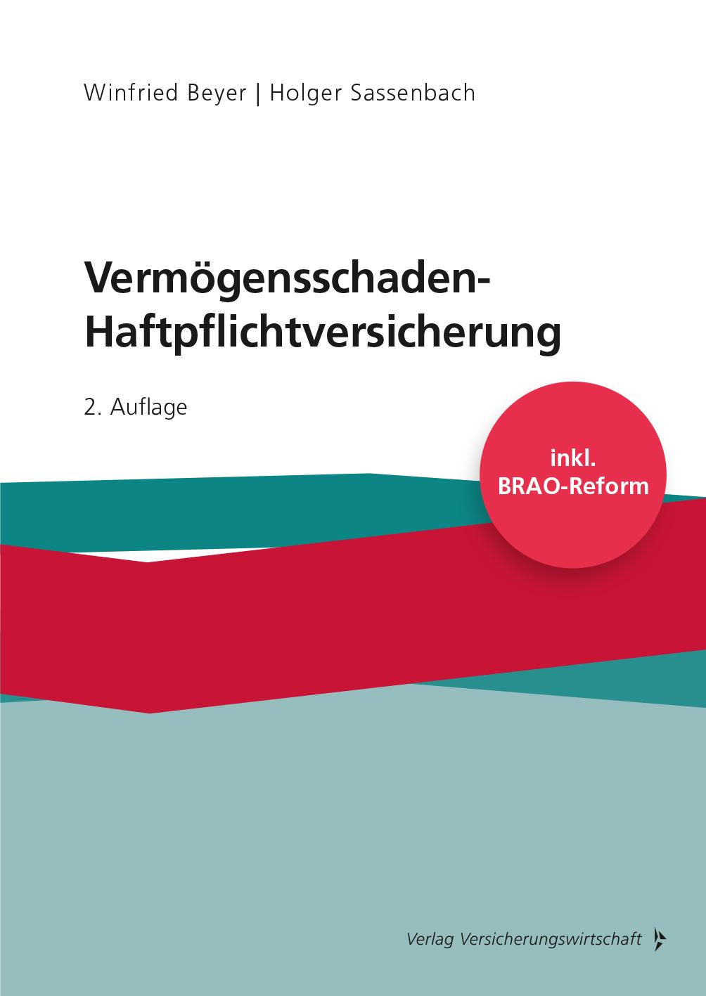Vorderes Coverbild Vermögensschaden-Haftpflichtversicherung