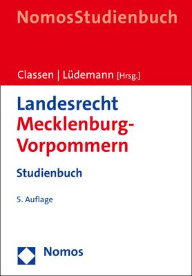 Vorderes Coverbild Landesrecht Mecklenburg-Vorpommern
