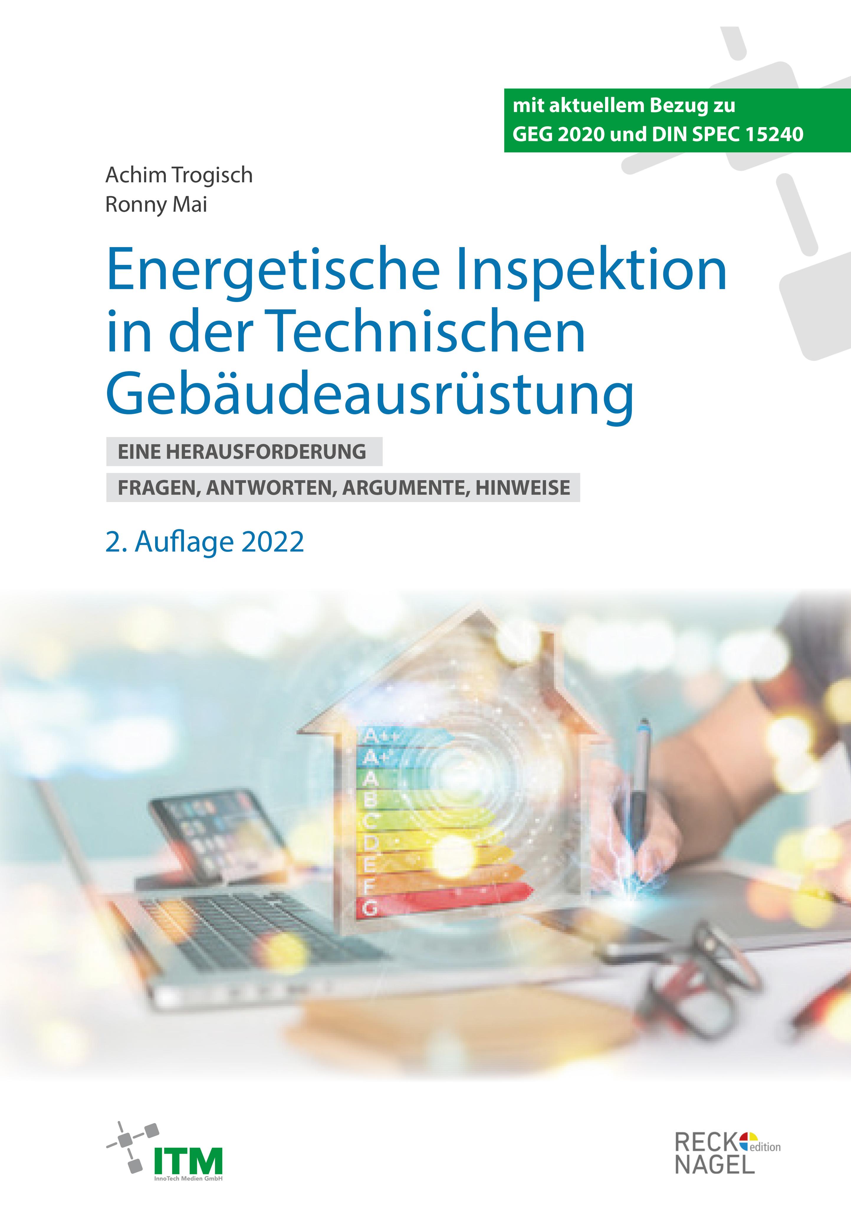 Vorderes Coverbild Energetische Inspektion in der Technischen Gebäudeausrüstung