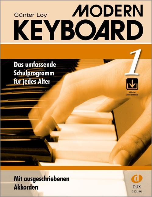 Vorderes Coverbild Modern Keyboard 1 (mit Audio-Download)
