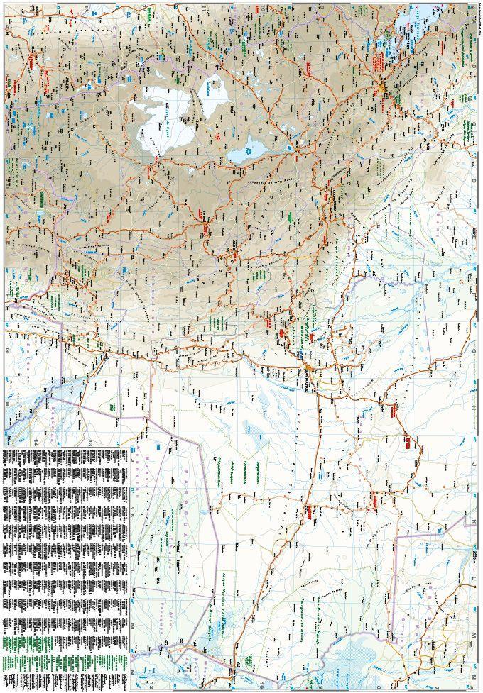 Beispielinhalt (Bild) Reise Know-How Landkarte Bolivien / Bolivia 1:1.300.000