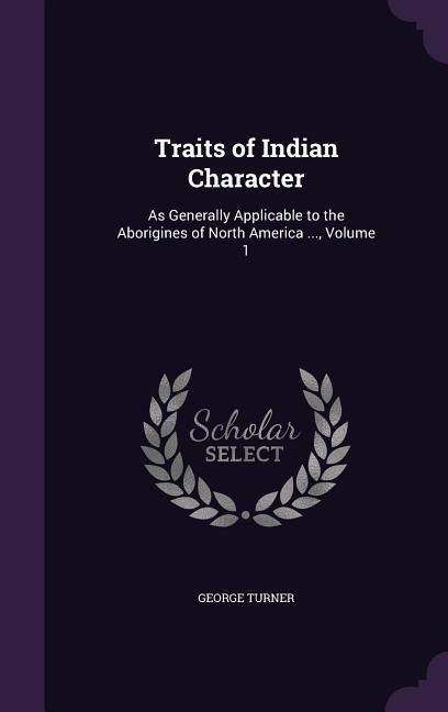 Vorderes Coverbild Traits of Indian Character