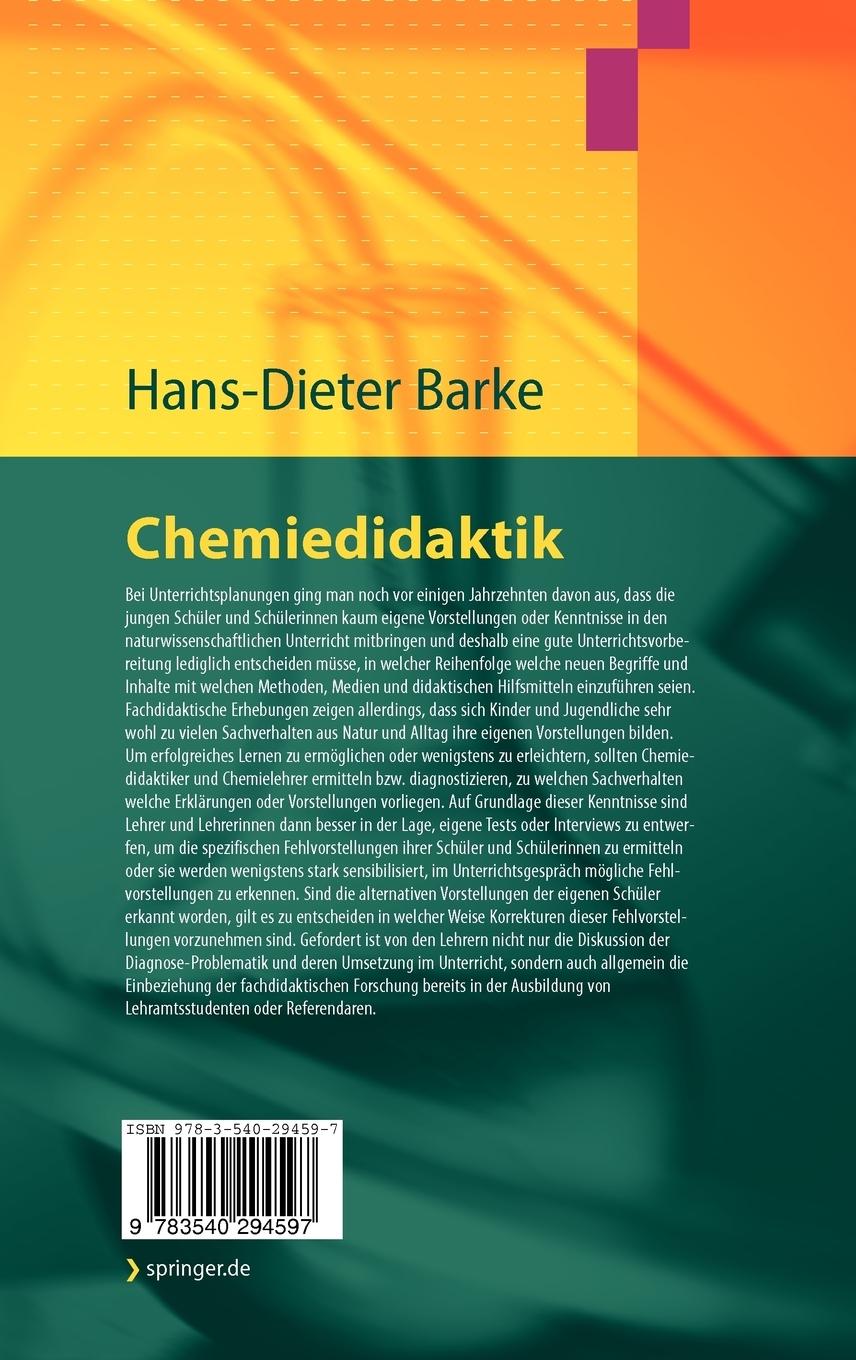 Rückseitencover Chemiedidaktik