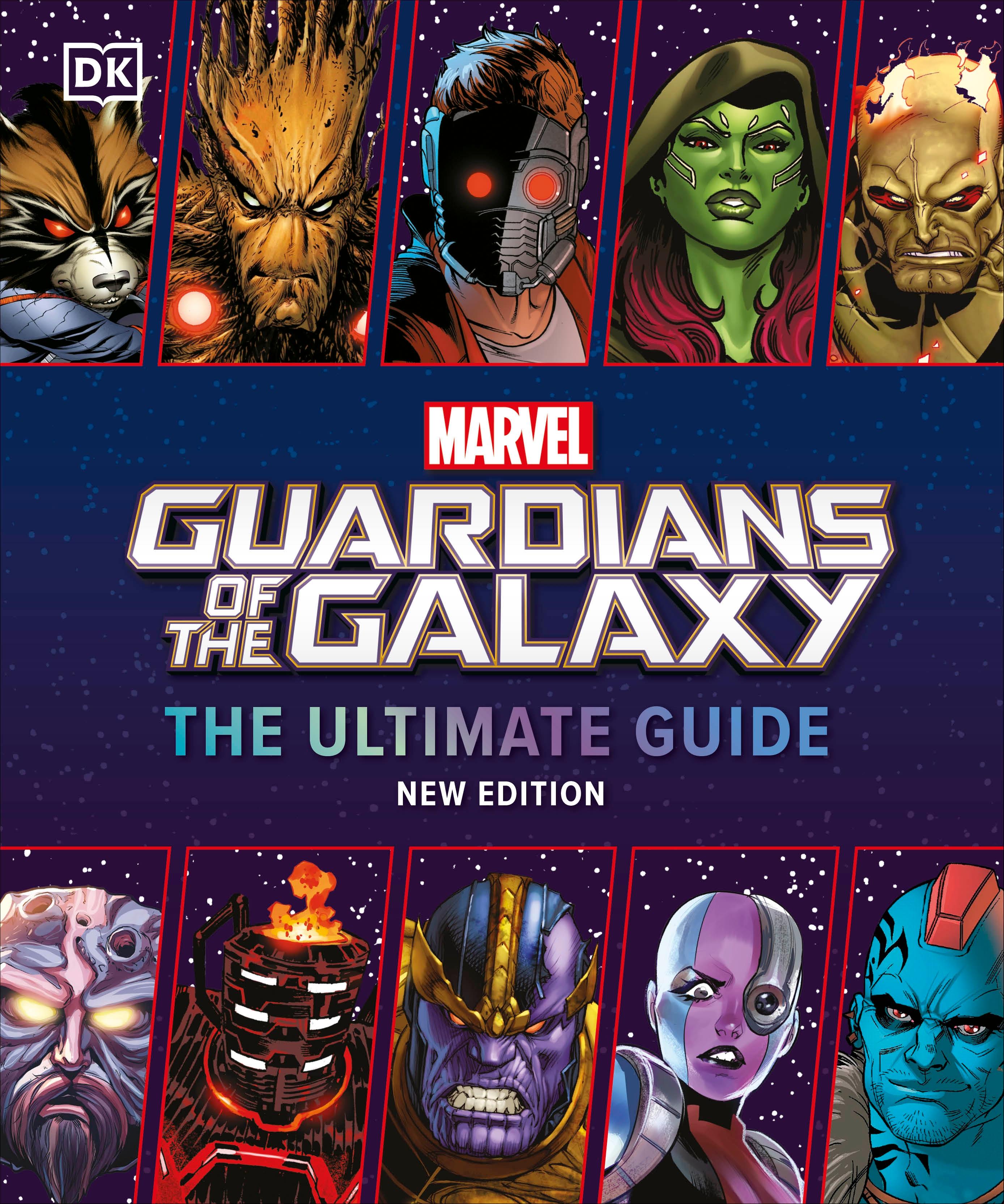 Vorderes Coverbild Marvel Guardians of the Galaxy The Ultimate Guide New Edition