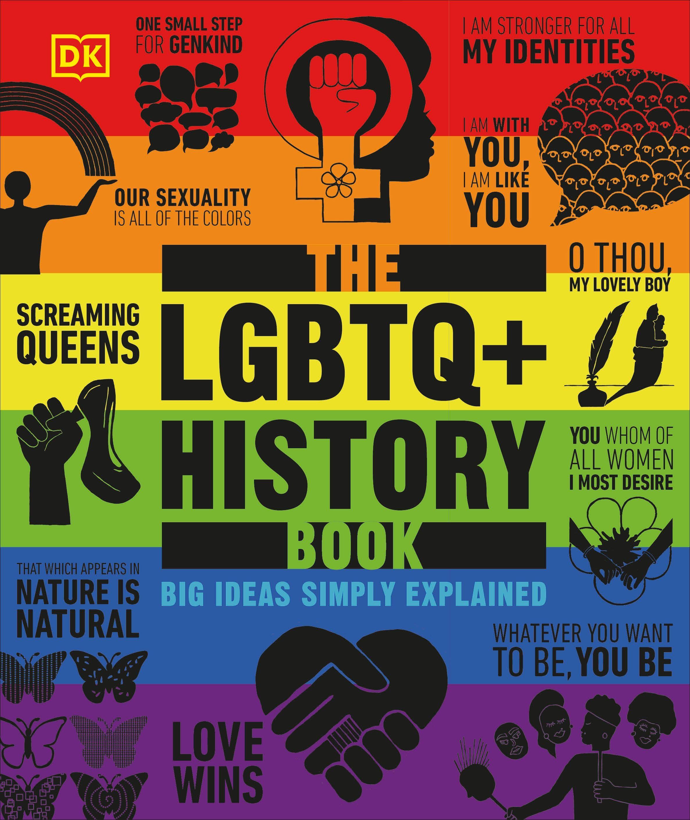 Vorderes Coverbild The LGBTQ + History Book