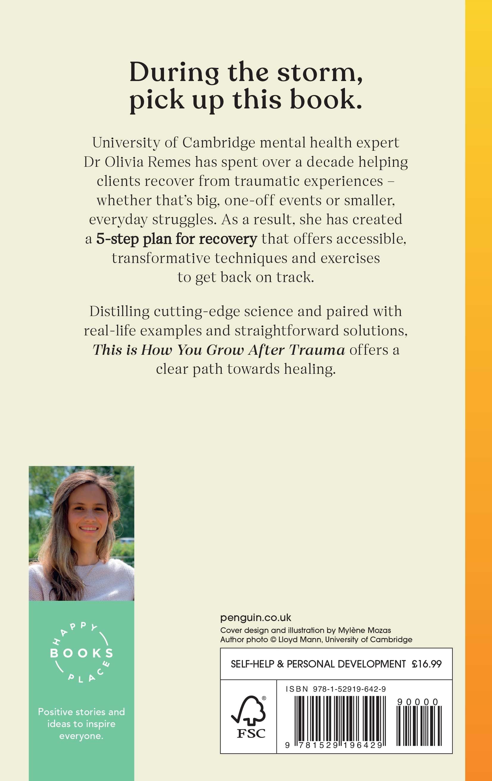 Rückseitencover This is How You Grow After Trauma