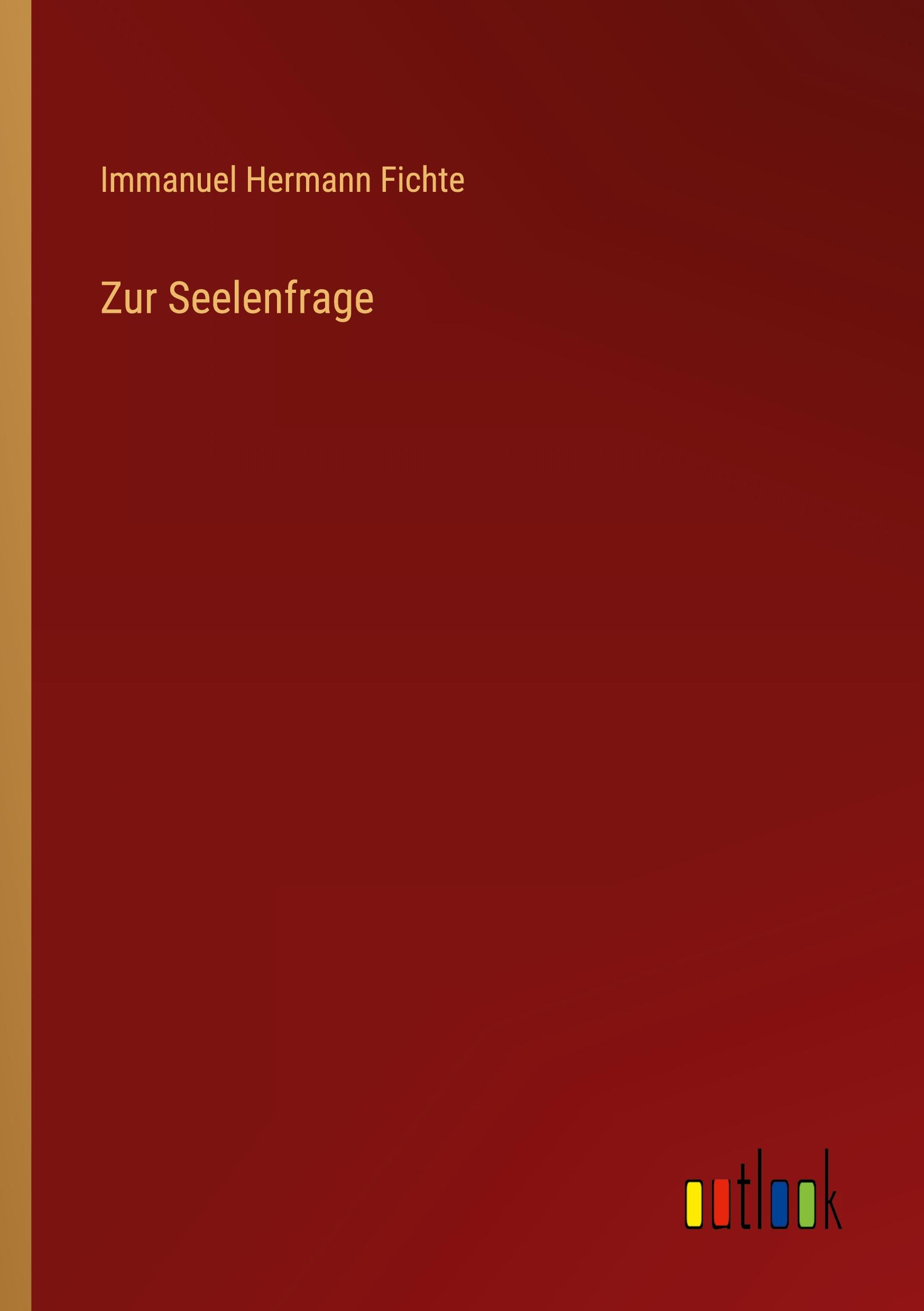 Vorderes Coverbild Zur Seelenfrage