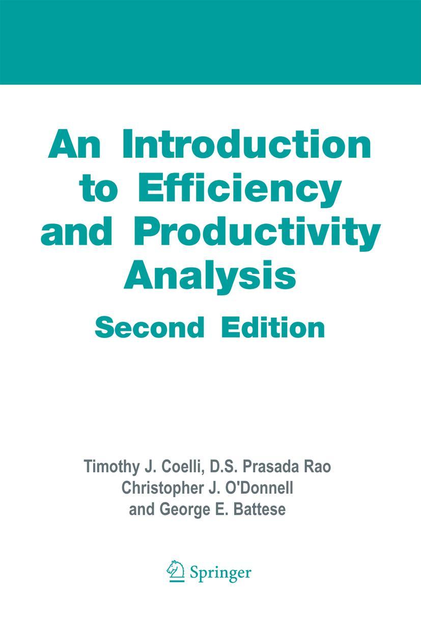 Vorderes Coverbild An Introduction to Efficiency and Productivity Analysis