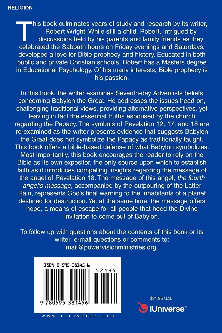 Rückseitencover When Angels Cry