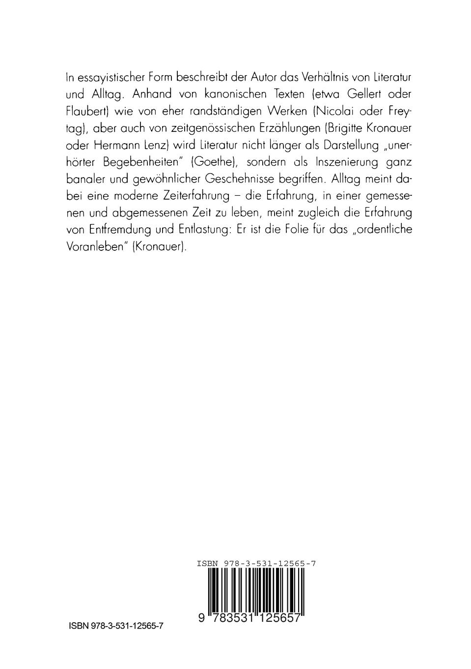 Rückseitencover Schauderhaft Banales